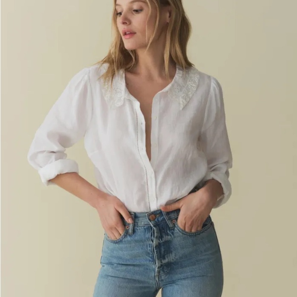 Doen Kelsa Button Down Blouse